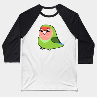 Cute peach faced lovebird Baseball T-Shirt